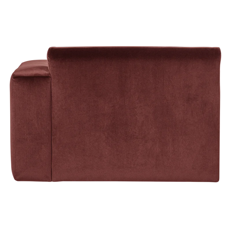 Mojo Base chaise longue element rechts samt k.braun