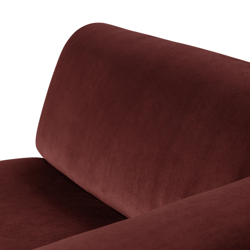 Mojo Base chaise longue element rechts samt k.braun