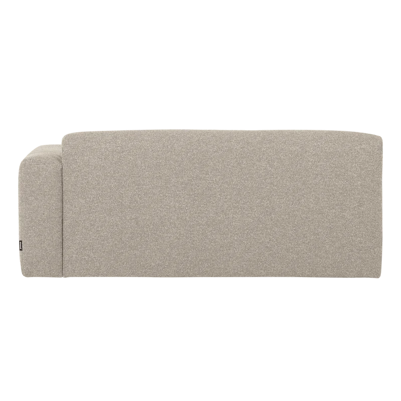 Mojo Base 2-Sitzer-Element Armlehne rechts Bouclé Beige
