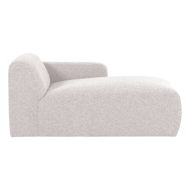 Mojo base chaise longue element rechts bouclé ecru