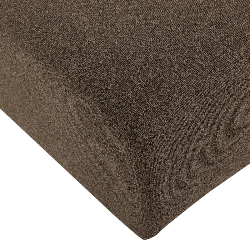 Mojo Base chaise longue element rechts bouclé braun