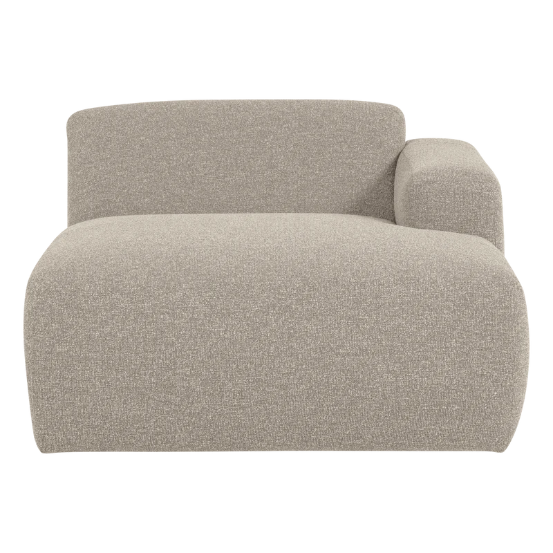 Mojo Base chaise longue element rechts bouclé beige