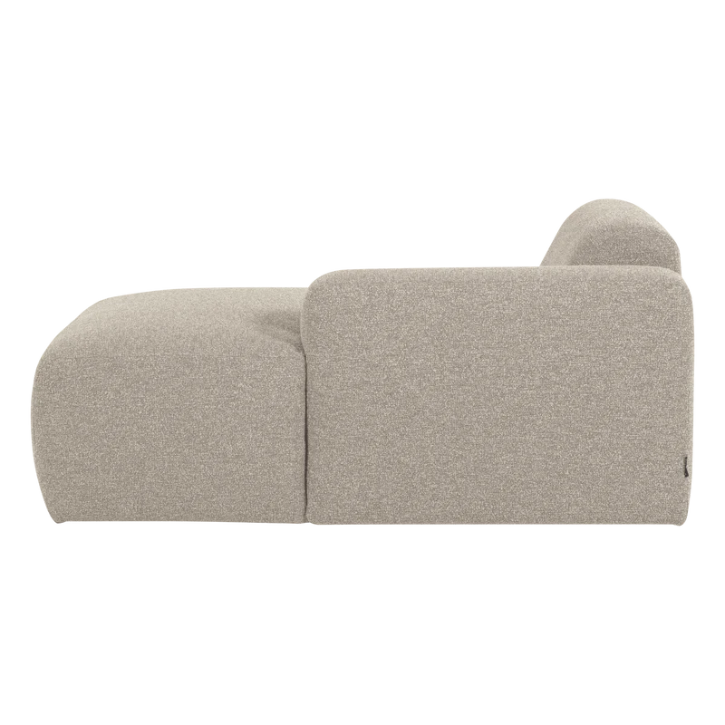 Mojo Base chaise longue element rechts bouclé beige