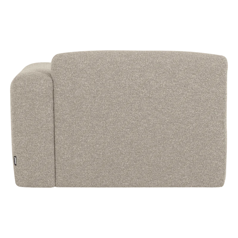 Mojo Base chaise longue element rechts bouclé beige