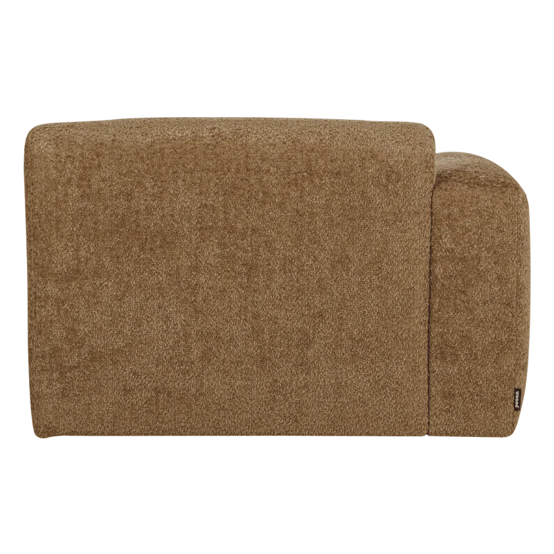 Mojo Base Chaise longue Element links Wolle Honiggelb