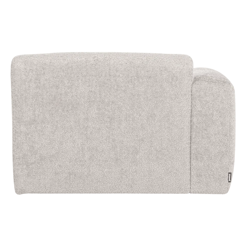 Mojo Base chaise longue element links wolle ecru