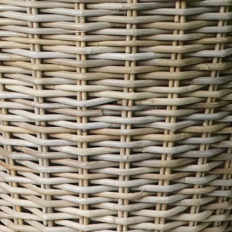 Pflanzkorb BÜSUM Natural Grey ca. 50cm Natur-Rattan Korb Übertopf