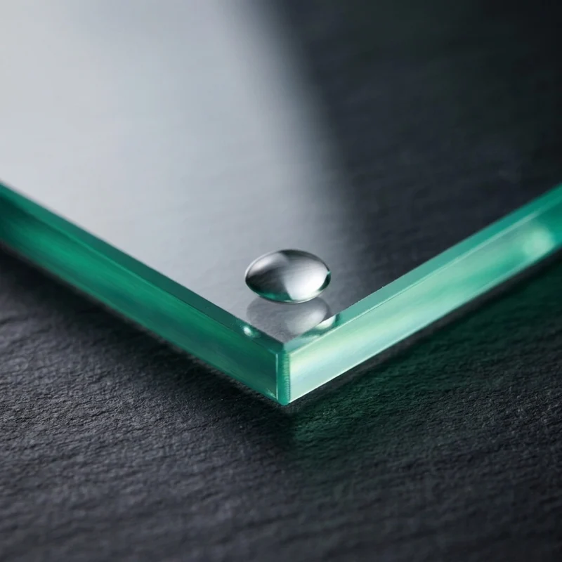 Glasplatte TERRY 30x30cm gehärtetes 8mm Glas Servierplatte