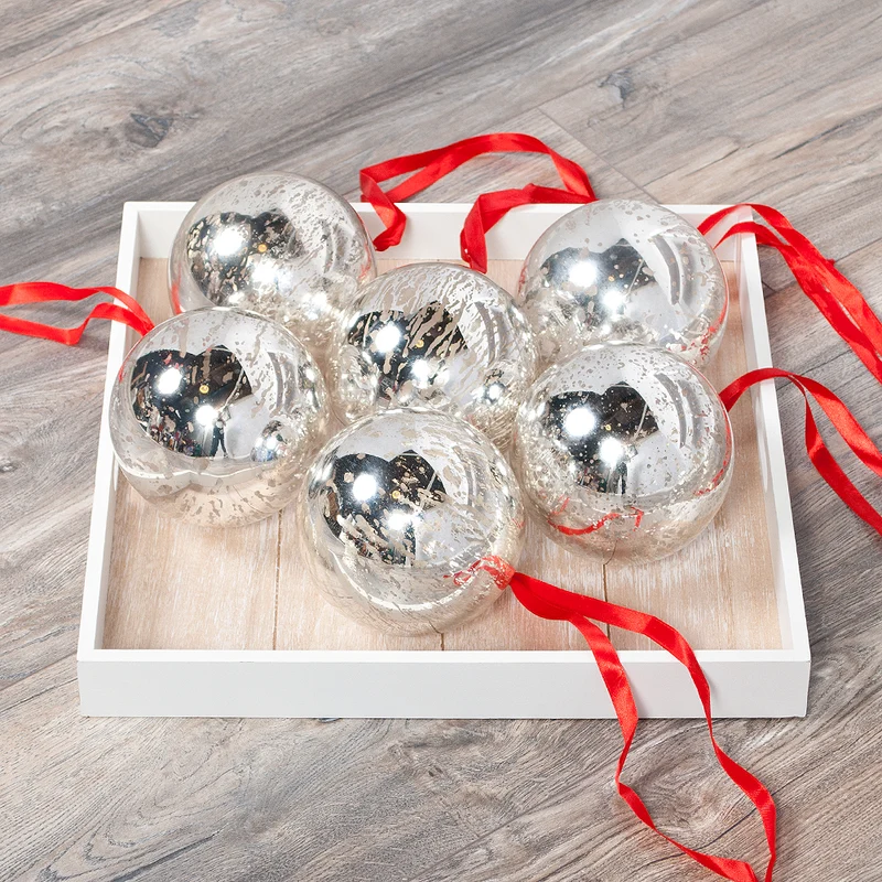 6-tlg.Set Weihnachtsbaumkugeln MIRCA Ø 12,5cm Christbaumschmuck