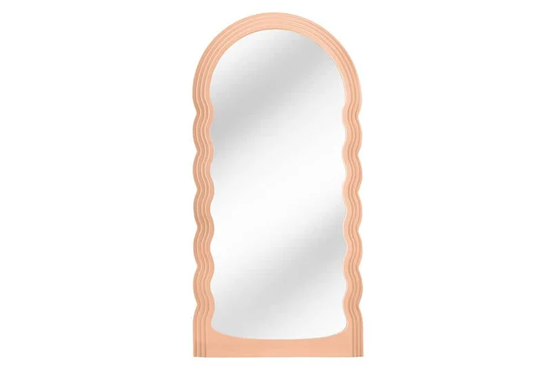Extravaganter Rundbogen Design Spiegel 160x80cm FORMOSA apricot