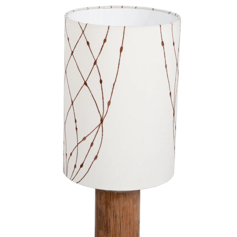 Teak Stehleuchte DELGADO ca.110cm Stehlampe