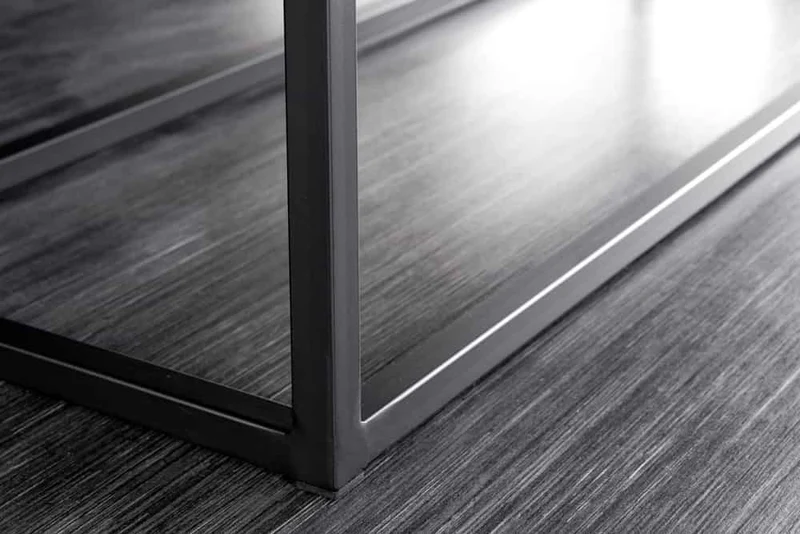 Design Sitzbank BELLE ca.110cm grau Samt Interieur-Tipp Schuhbank