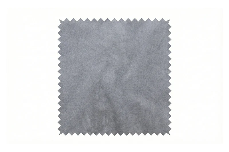 KAWOLA Stoffmuster Velvet grau