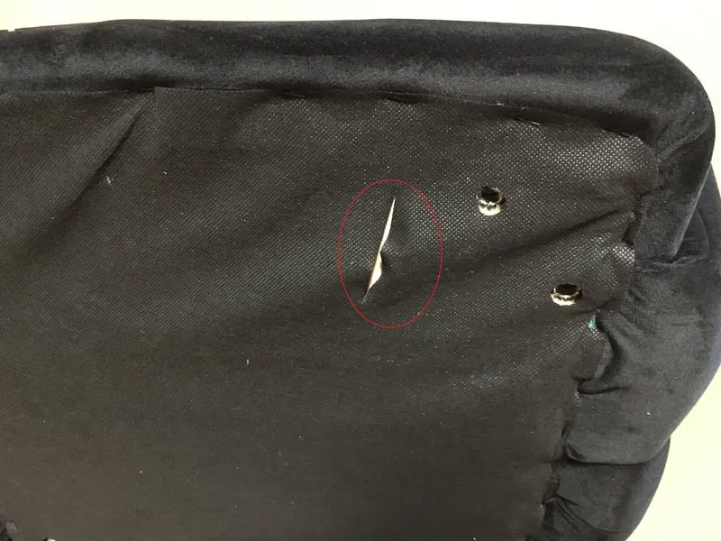 B-Ware KAWOLA Stuhl CLARA Esszimmerstuhl Velvet moosgrün