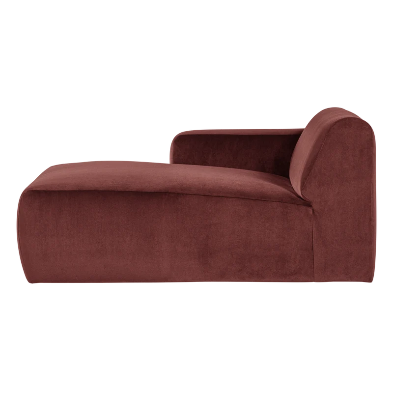Mojo Base chaise longue element links samt k.braun
