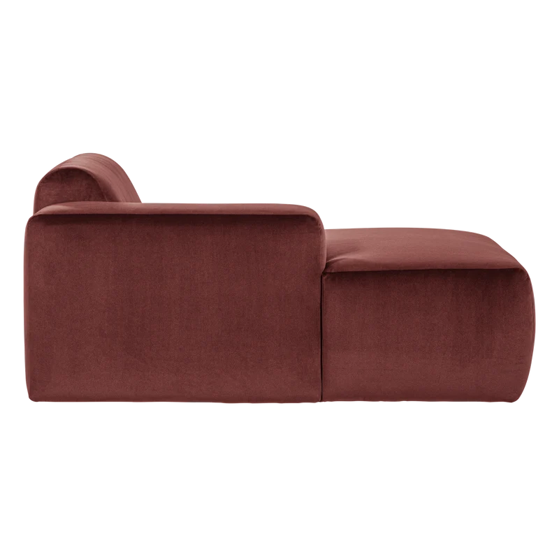 Mojo Base chaise longue element links samt k.braun