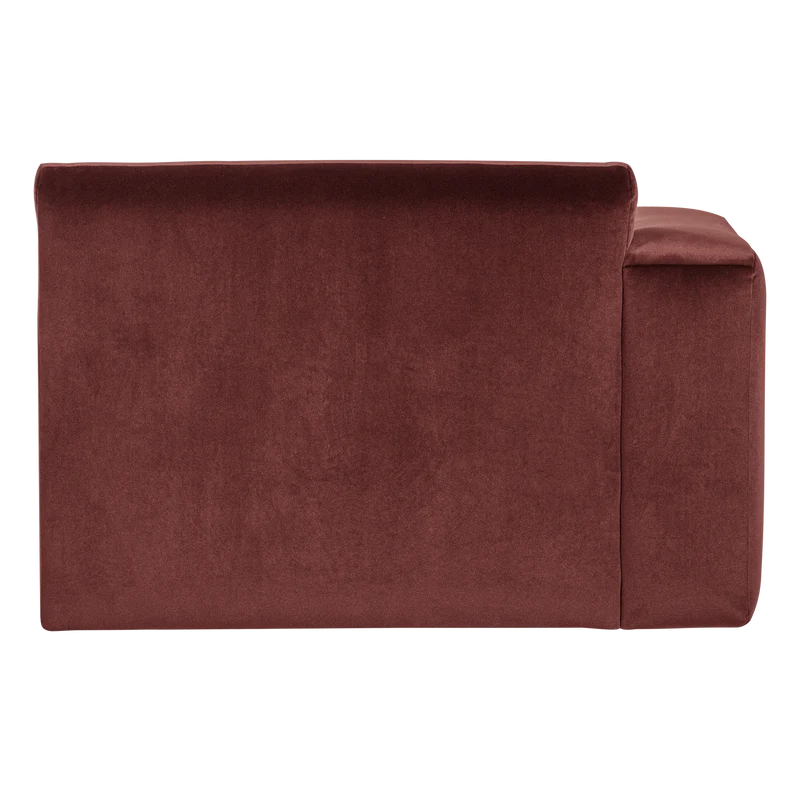 Mojo Base chaise longue element links samt k.braun