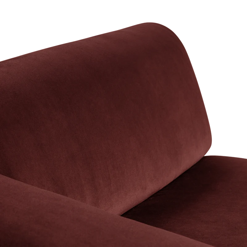 Mojo Base chaise longue element links samt k.braun