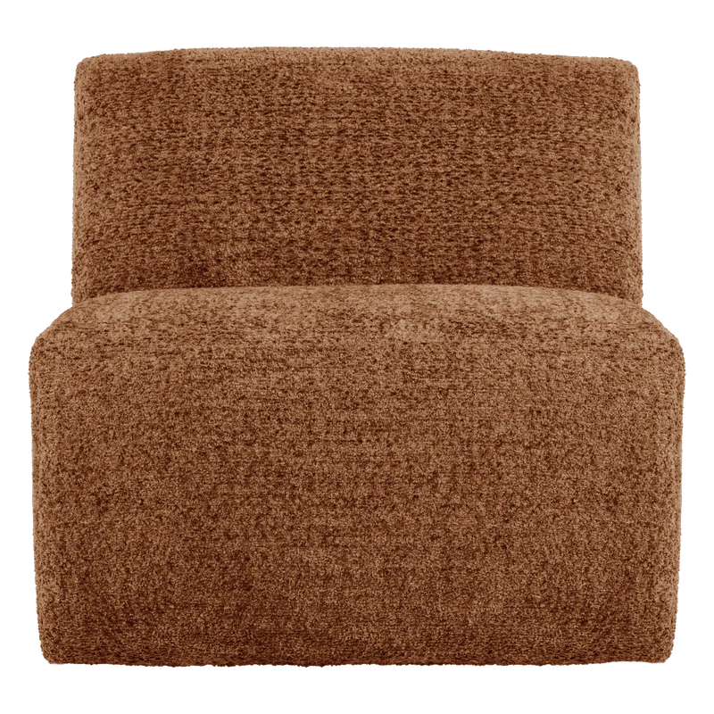 Mojo Base 1-Sitzer-Element Wolle Rostbraun