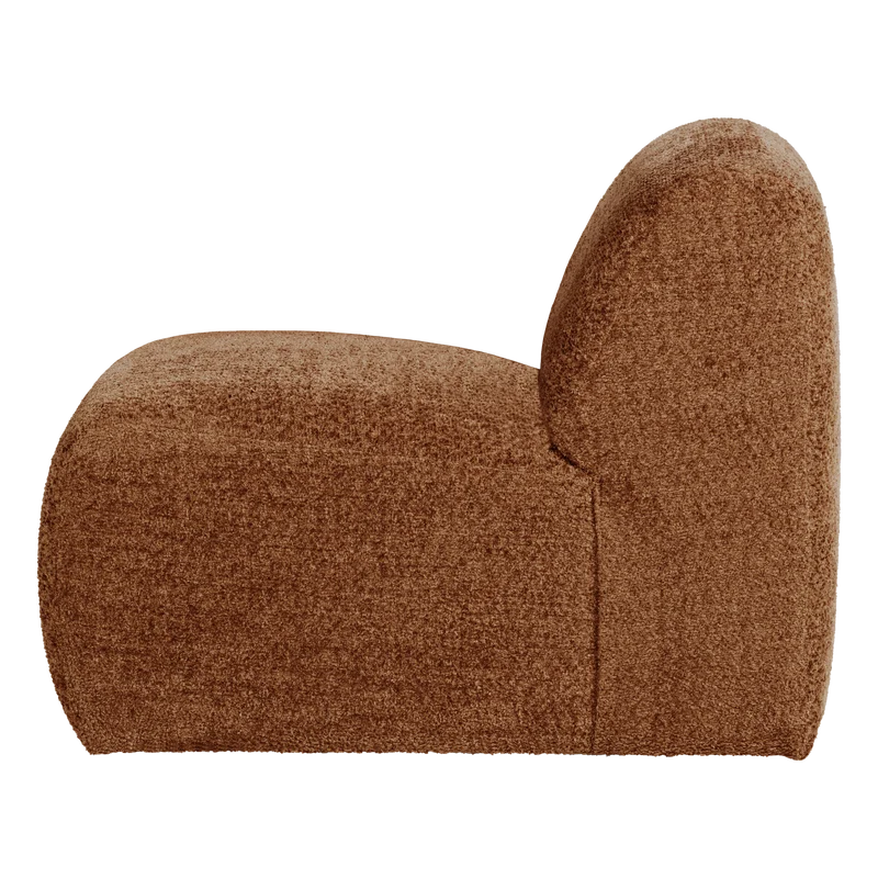 Mojo Base 1-Sitzer-Element Wolle Rostbraun