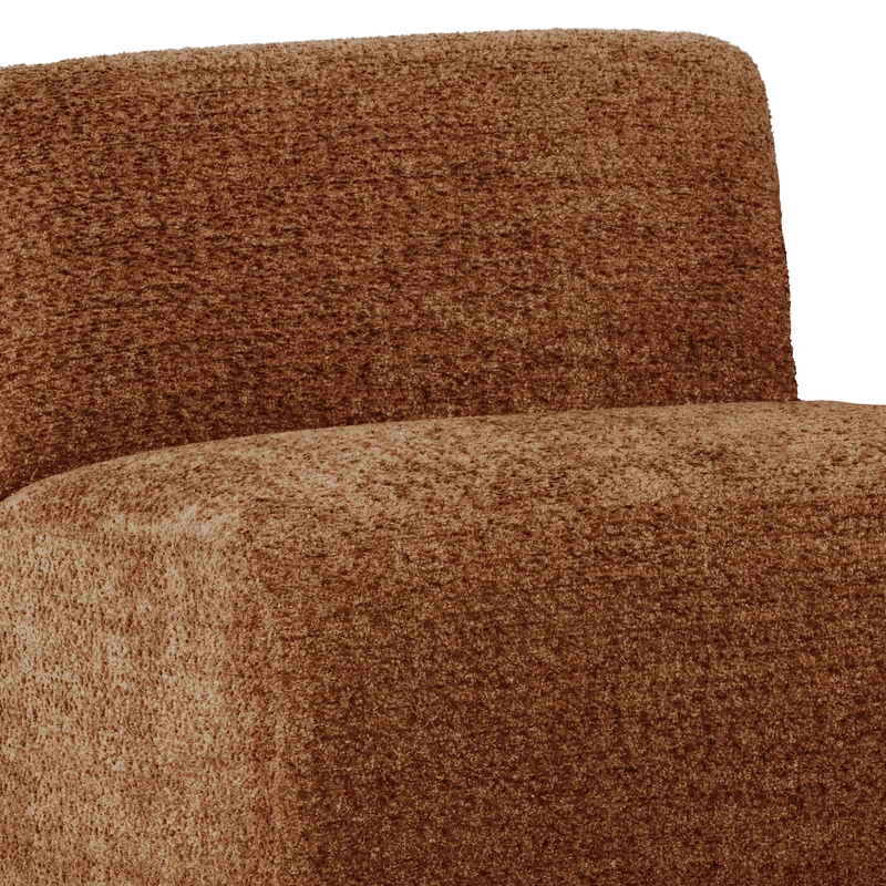 Mojo Base 1-Sitzer-Element Wolle Rostbraun