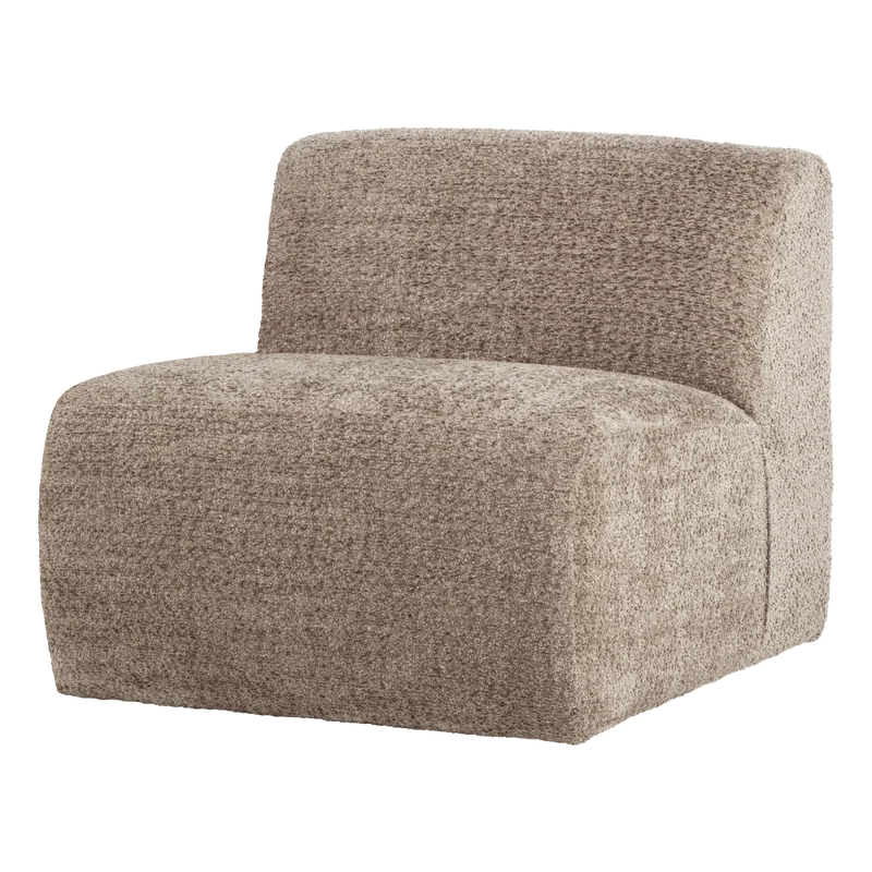 Mojo Base 1-Sitzer-Element Wolle Dunkelsand
