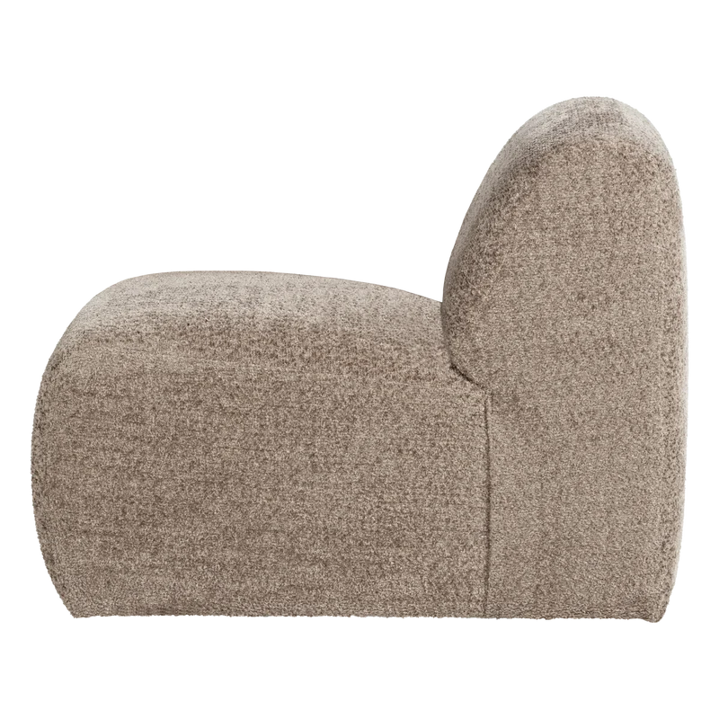 Mojo Base 1-Sitzer-Element Wolle Dunkelsand
