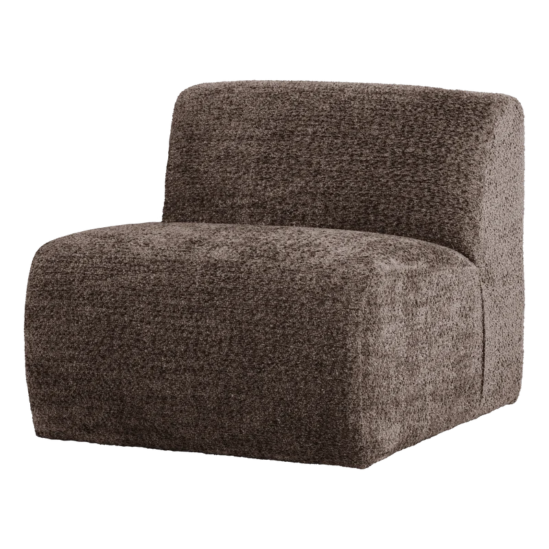 Mojo Base 1-Sitzer-Element Wolle Braun