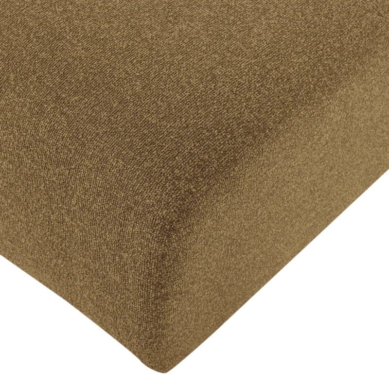 Mojo Base chaise longue element links bouclé gelbbraun