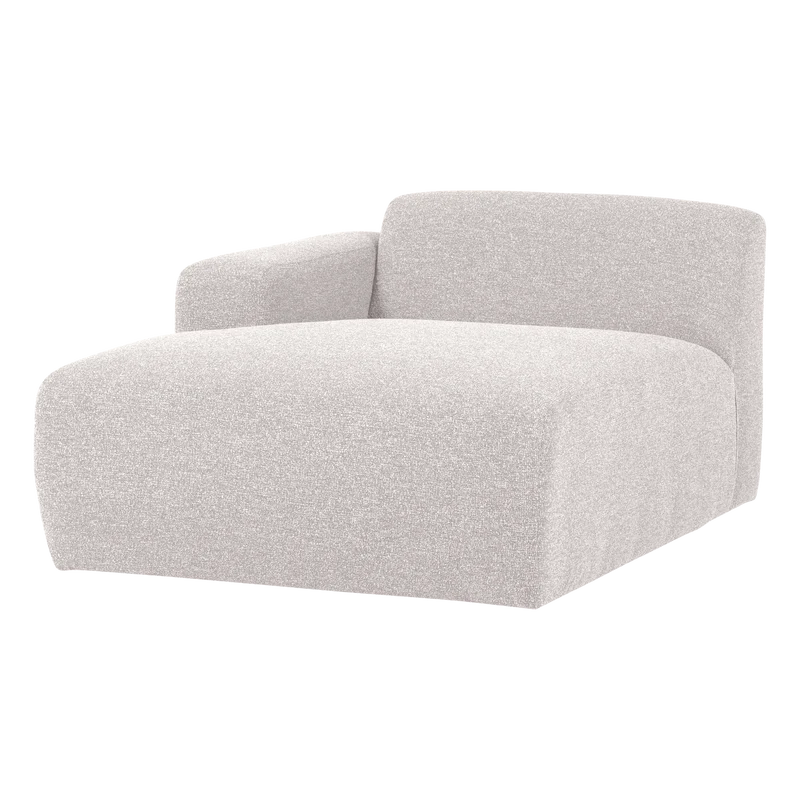 Mojo Base chaise longue element links bouclé ecru