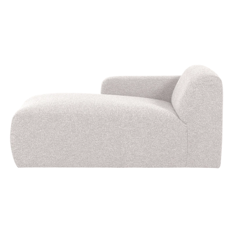 Mojo Base chaise longue element links bouclé ecru