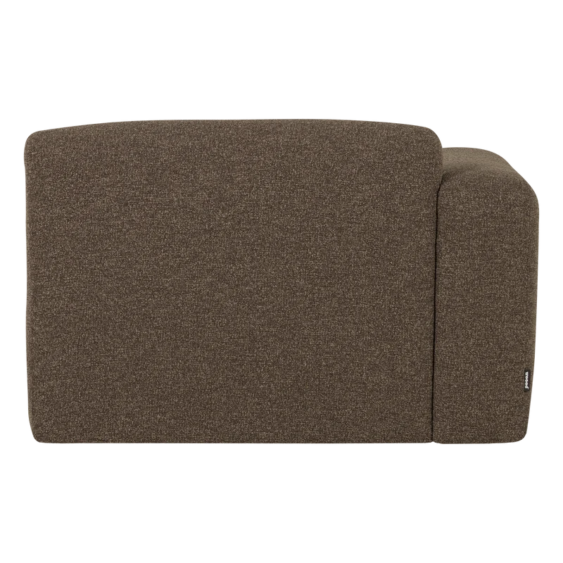 Mojo Base chaise longue element links bouclé braun
