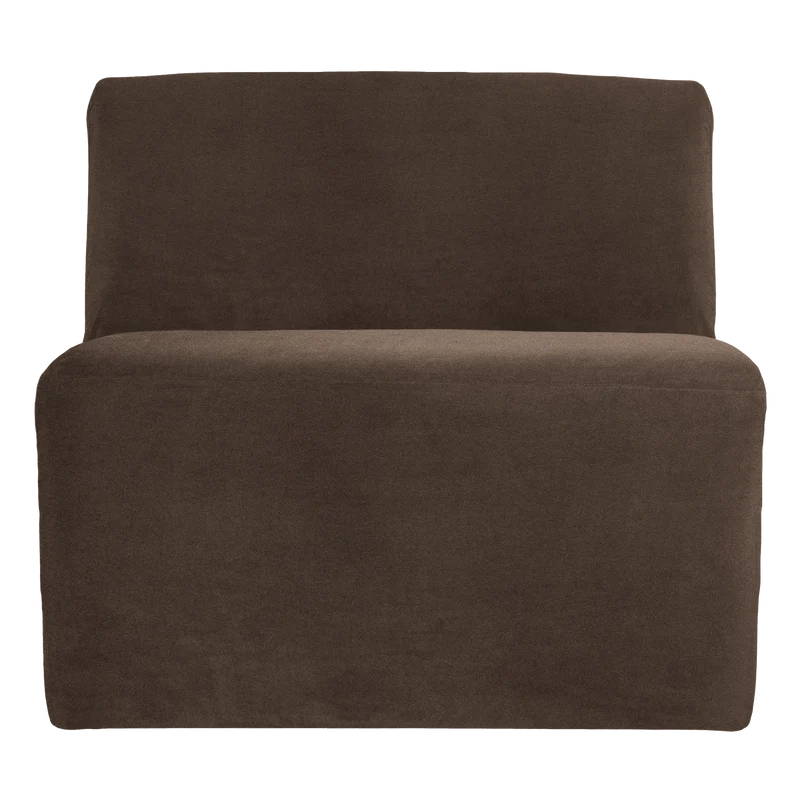 Mojo Base 1-Sitzer-Element Samt Braun