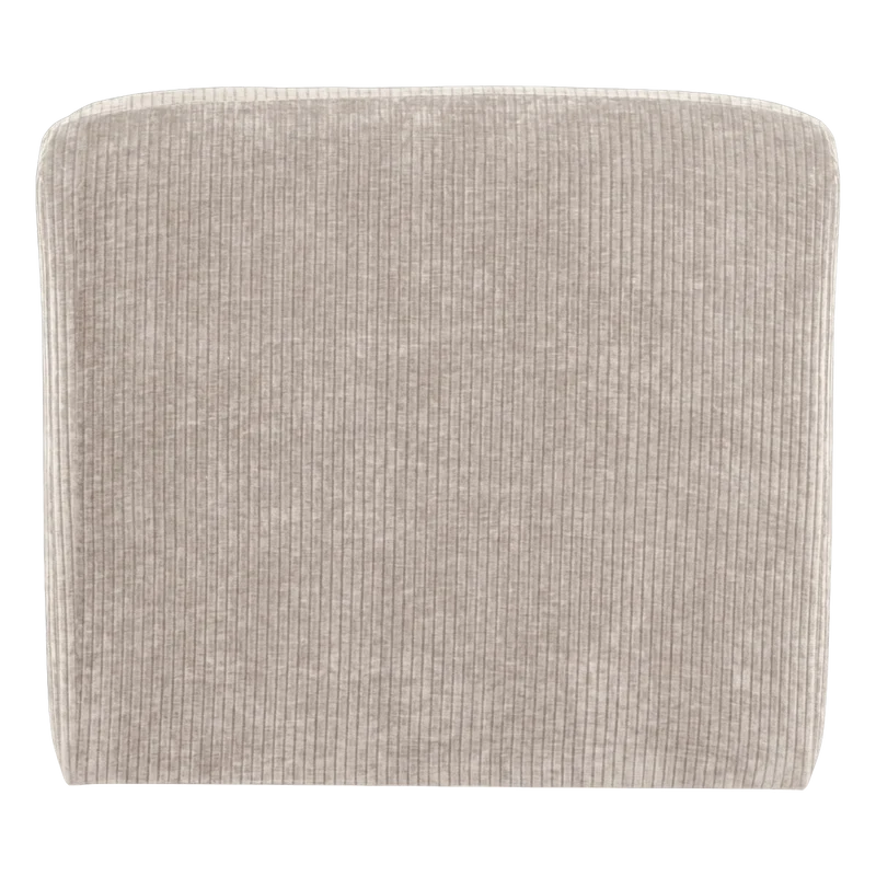 Mojo Base 1-Sitzer-Element gerippter Stoff Ecru