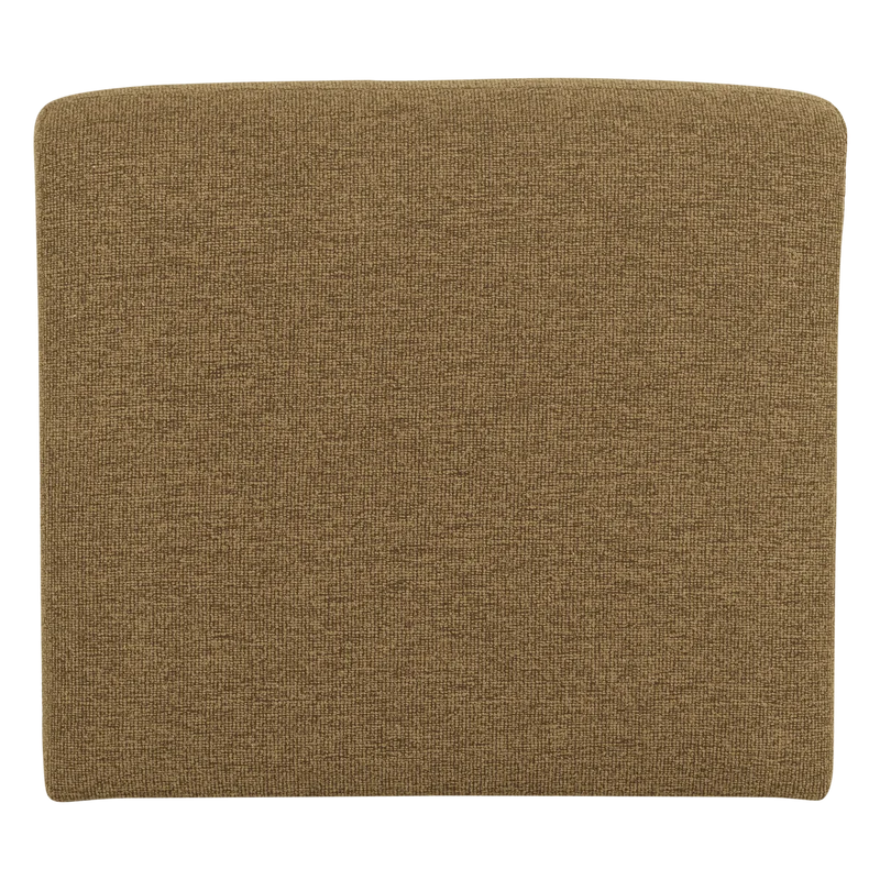 Mojo Base 1-Sitzer-Element Bouclé Gelb/Braun Melange