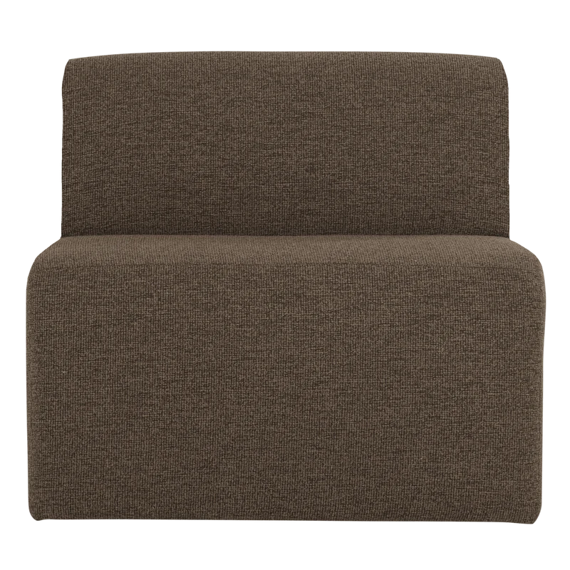 Mojo Base 1-Sitzer-Element bouclé Braun melange
