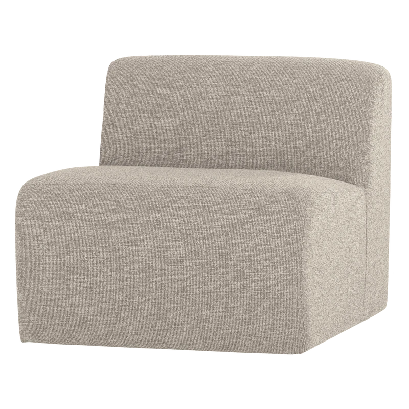 Mojo Base 1-Sitzer-Element bouclé Beige melange