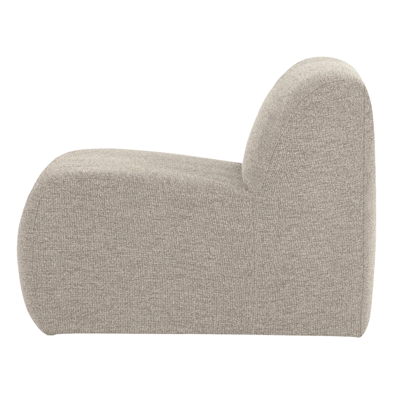 Mojo Base 1-Sitzer-Element bouclé Beige melange