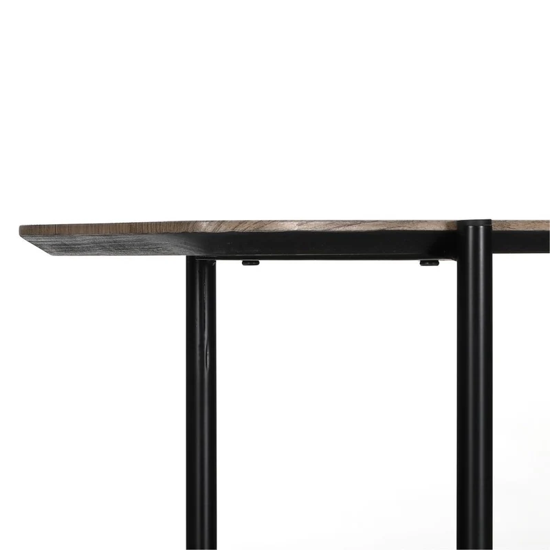 Moderner Konsolentisch PINA 120cm taupe Pinien-Optik Konsole