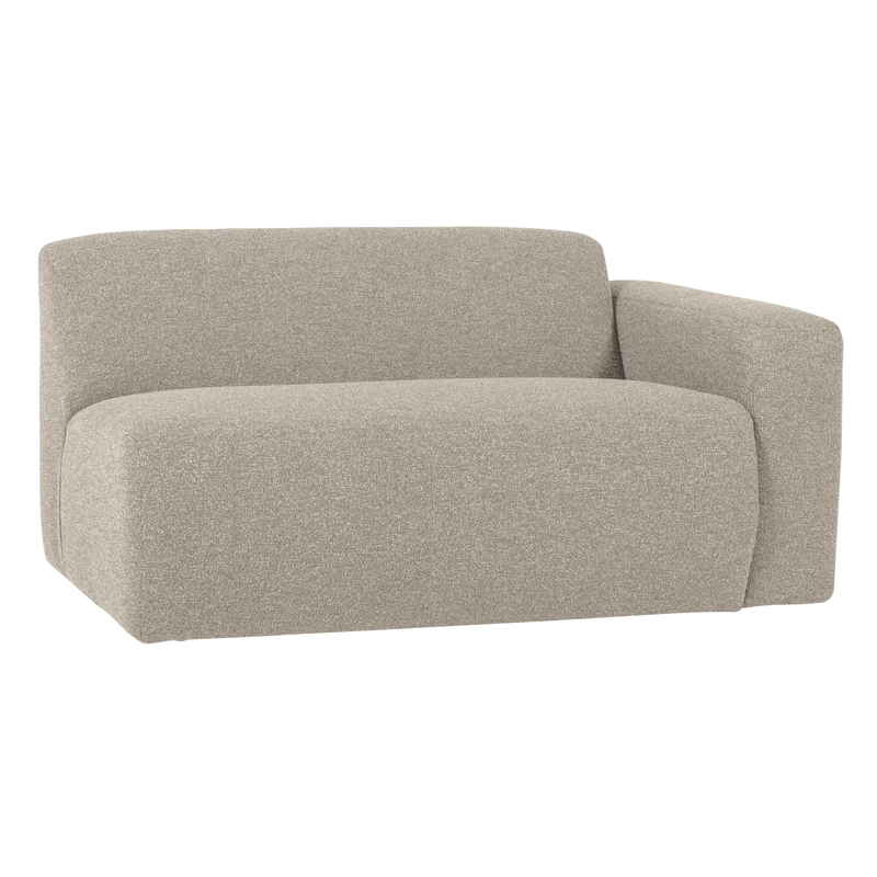 Mojo Base 1,5-Sitzer-Element Armlehne rechts Bouclé Beige