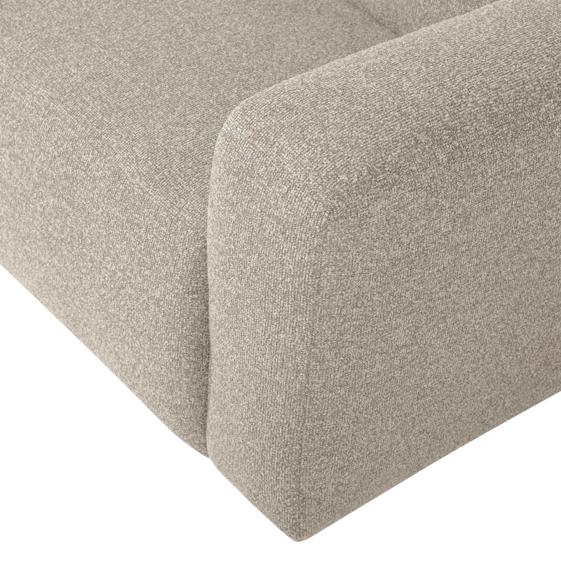 Mojo Base 1,5-Sitzer-Element Armlehne rechts Bouclé Beige