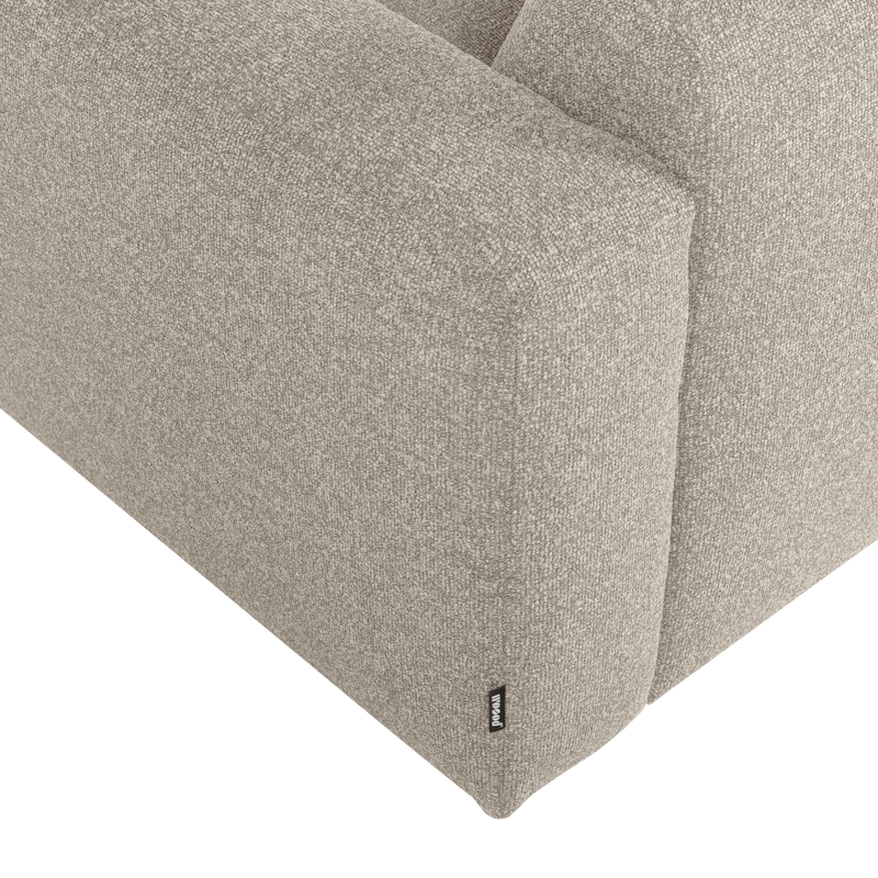Mojo Base 1,5-Sitzer-Element Armlehne rechts Bouclé Beige