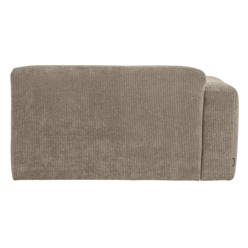 Mojo Base 1,5-Sitzer-Element Armlehne links Rib Dunkelsand
