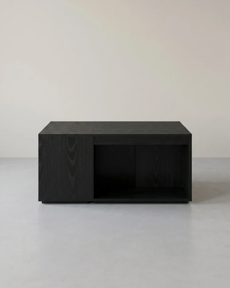 3-teiliges Couchtisch-Set – Moderne Beistelltische – Flexible Kombinationsmöglichkeiten – Mit zusätzlichem Stauraum – Holzoptik