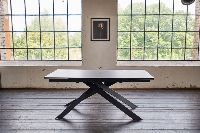 KAWOLA Ausziehtisch NOLDOR Esstisch Keramik 180x90cm