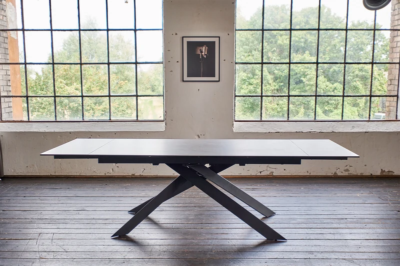 KAWOLA Ausziehtisch NOLDOR Esstisch Keramik 180x90cm