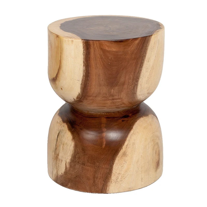 Suar Hocker FEBRY-natural ca. H45cm