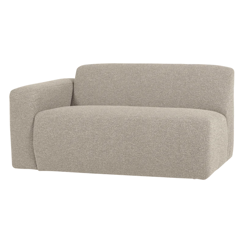 Mojo Base 1,5-Sitzer-Element Armlehne links Bouclé Beige