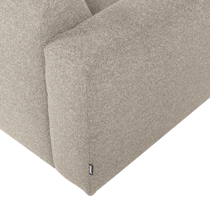 Mojo Base 1,5-Sitzer-Element Armlehne links Bouclé Beige