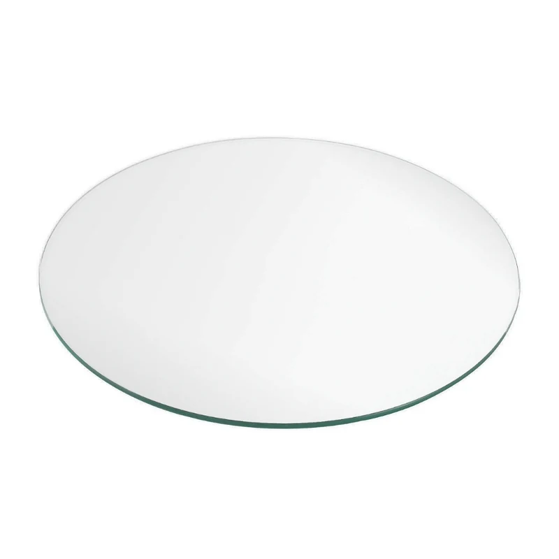 Glasplatte TERRY 30cm Rund 8mm Gehärtetes Glas Platzteller